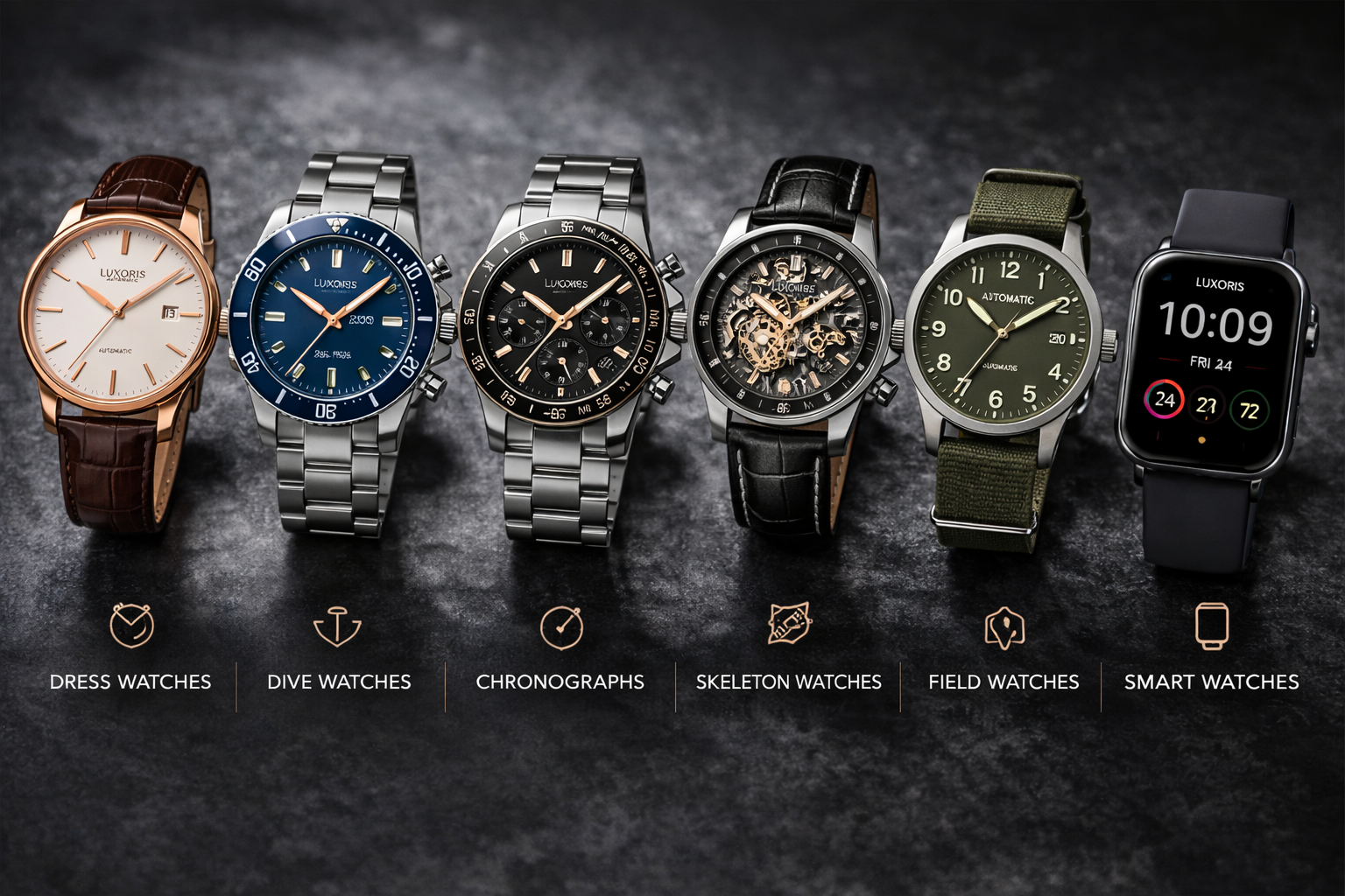 Watch categories